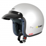 Moto helma W-TEC V500 - Barva šedá, Velikost XS (54)