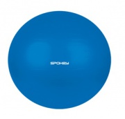 FITBALL III - Gymnastický míč 65 cm včetně pumpičky modrý