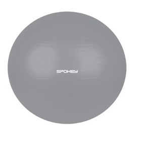 SPOKEY FITBALL III Gymnastický míč 75 cm včetně pumpičky, šedý