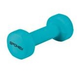 SPOKEY SHAPE IV Sada činek 2*1 kg tyrkysové